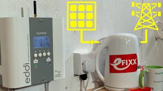 FREE hot water using the Eddi energy diverter from Myenergi [upl. by Ahtenak]