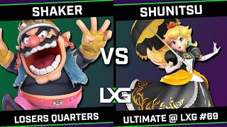 Shaker Wario vs Shunitsu Peach  Smash Ultimate  LXG 69 [upl. by Akialam108]