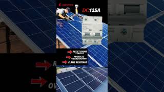 Boneega Direct Current DC Breaker 125A for solar systemboneega trending ytviral viralvideo [upl. by Esinrahc]