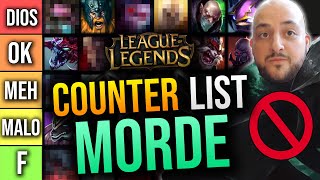 ¿CÓMO GANAR a MORDEKAISER  COUNTER LIST a MORDE  GUÍA LOL S10 [upl. by Otrebogir]