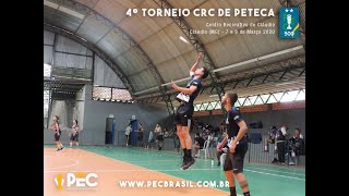 Partida completa Vitim e Tiagão x Breno e Serginho  Semifinal Torneio CRC de Peteca 2019 PEC 500 [upl. by Chapnick]