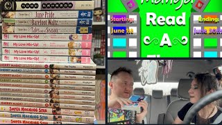 LGBT Manga Readathon Week 1 Vlog  Barnes amp Noble Manga Haul [upl. by Ades]