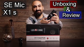 SE X1s Mic unboxingampReviewالمراجعه الكامله للمايك [upl. by Nylirret214]