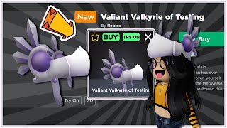 How to get VALIANT VALKYRIE OF TESTING EXPLAINED ROBLOX [upl. by Oswin]