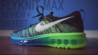 FLYKNIT MAX REVIEW  ON FEET [upl. by Spillar]