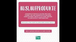 Auslaufprodukte  Was geht aus dem Sortiment  Dankeschön ❤ [upl. by Groark]