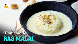 Laziza Ras Malai Recipe  Food amp Art [upl. by Llereg]