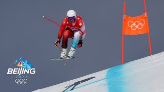 Beat Feuz finally gets gold in fastest Olympic downhill ever  Winter Olympics 2022  NBC Sports [upl. by Kalin]