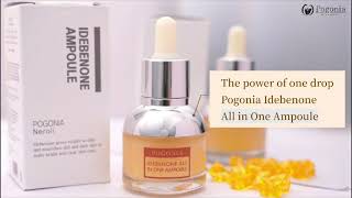 Introducing Pogonia Idebenone All in One Ampoule [upl. by Cesaria515]