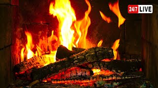 Fireplace Live 247 🔥 🔥 🔥 Cozy Fireplace easy to sleep relieve stress and anxiety [upl. by Barbuto]