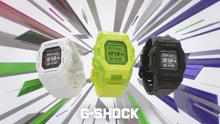 【GDB500】Everyday comfort Compact digital watches with a brandnew form  CASIO GSHOCK [upl. by Aihsatal]