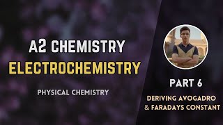 Deriving Avogadro amp faradays constant  Electrochemistry  Physical chemistry  A2 level chemistry [upl. by Rayshell]