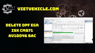 Delete DPF EGR ISX CM871 AV10046 BAC [upl. by Aiyram]