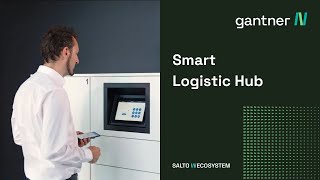 GANTNER Smart Logistic Hub  intelligent logistics solution [upl. by Razid]