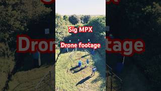 Sig MPX Shooting Action Steel Match  Drone Footage [upl. by Gerge438]