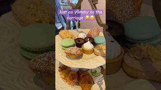 Bridgerton Tea 🥰🧁🍰  hightea cake desserts travelvlog canadalife yummy daydate gossip [upl. by Czarra]