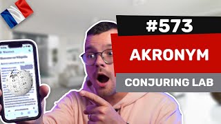 Les avis d’Alexis 573  Akronym de Conjuring Lab [upl. by Kirstyn]