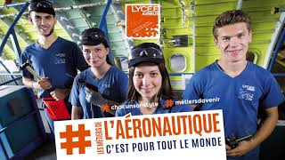 Camille élève en Bac professionnel Aéronautique option avionique [upl. by Kenley338]