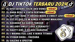 DJ TIKTOK TERBARU 2024  DJ AYO SAYANG CULIK AKU DONG 🎵 DJ BARA BERE  FULL ALBUM VIRAL [upl. by Peony]