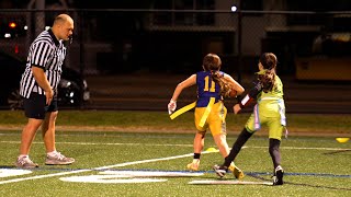 Flag Football  Wolverines vs Ducks  3rd and Ten [upl. by Ahsaya]