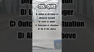 CDL QUIZ trucker cdlhelp duet cdl trucking newcdl noncdl [upl. by Dominik]