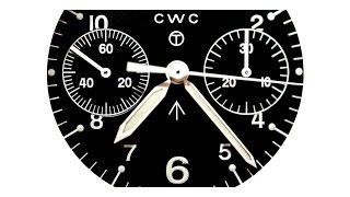 CWC Chronograph Reissue Review And History Lemania Series 3 [upl. by Nossyla]