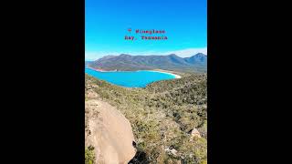 Wineglass Bay Tasmania nature beautifulday hike [upl. by Melamie157]