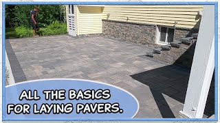 Square and Lay Pavers Like a Pro DIY [upl. by Warfold]