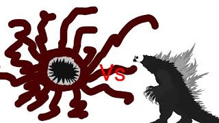 Azathoth Vs Godzilla In Hell Read Description [upl. by Olzsal92]