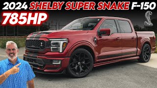 Rapid Red 2024 Shelby Super Snake F150 with 785HP 4K [upl. by Margeaux]