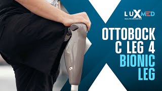 Ottobock C Leg 4 prosthetic leg above the knee  Luxmed Protez [upl. by Adler]