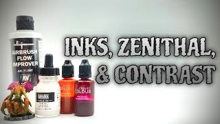 Inks Zenithal amp Contrast  How do they work and is Citadel Contrast still relevant [upl. by Ailene]