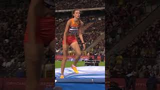 Supernova moves 🌟 from Mahuchikh 🪽 197m DiamondLeague 💎 BrusselsDL 🇧🇪 Shorts [upl. by Ayila]