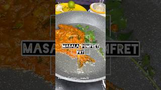 Masala pomfret fry  fish  Recipes  nonveg  foodies  how to make masala fish curry  seafood [upl. by Gilbye]