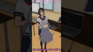 MEGAMI talking to MEGAMI 👻 shorts yanderesimulator halloween [upl. by Lew]