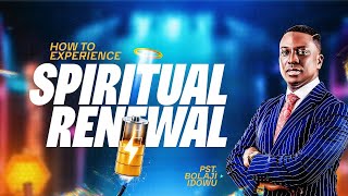 MID WEEK SERVICE  HOW TO EXPERIENCE SPIRITUAL RENEWAL  PST BOLAJI IDOWU  JUNE 12TH 2024 [upl. by Suollecram]