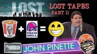 🤣JOHN PINETTE 🍗🌮 KFC  TACO BELL  ITALIAN GELATO 🇮🇹 THE LOST TAPES PART 11 😆 reaction funny [upl. by Behm]