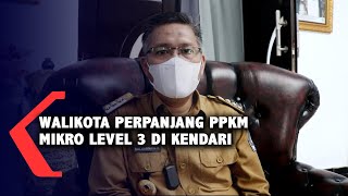 Walikota perpanjang ppkm mikro level 3 di kendari [upl. by Bergess]