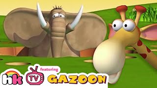 Best of Gazoon S2 Ep 14  Elephant in the Hole  Funny Animals Cartoons  HooplaKidz TV [upl. by Introk93]