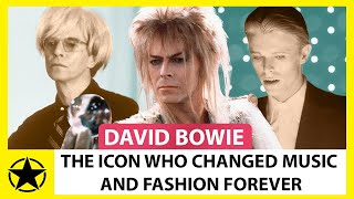 David Bowie Biography The Icon Who Changed Music and Fashion Forever [upl. by Amilb]