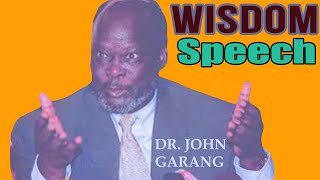 Dr John Garang De Mabiors Speech in Dinka [upl. by Cecilio]