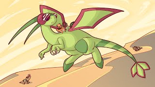 Pokemon Ecology  Trapinch Vibrava Flygon [upl. by Mcgruter]