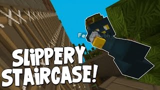 Minecraft  Mission To Mars  Squids Slippery Staircase 5 [upl. by Nnairrehs]