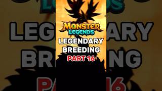 How to Get Free Legendary Monsters Breeding Combos Monster Legends monsterlegends [upl. by Eyanaj291]