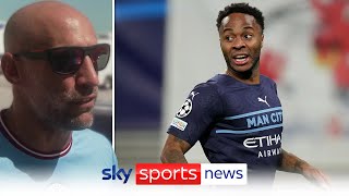 Pablo Zabaleta unsure on legend status for Raheem Sterling [upl. by Nahtanaoj]