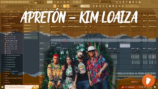 APRETÓN  KIM LOAIZA KEVVO DARELL amp DE LA GHETTO FLP Free [upl. by Atekihc595]