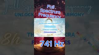 Throat chakra frequency 741 hz  chakra cleansing  Deep Relaxation  Healing meditation music [upl. by Lerual650]