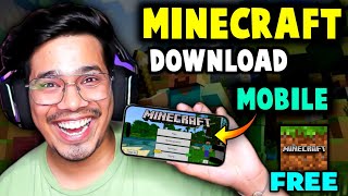 How To Download Minecraft For Free On Android Mobile  Minecraft Mobile Me Kaise Download Kare [upl. by Jade]