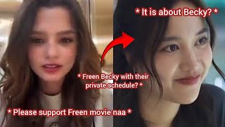 FREEN BECKY FLIRT AND SUPPORT EACH OTHERFreenBecky Movie and Event freenbeck srchafreen becky [upl. by Nanyt]