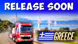 Greece DLC Coming Soon with BIG Cities Athens Thessaloniki Patras  ETS2 [upl. by Alraep759]